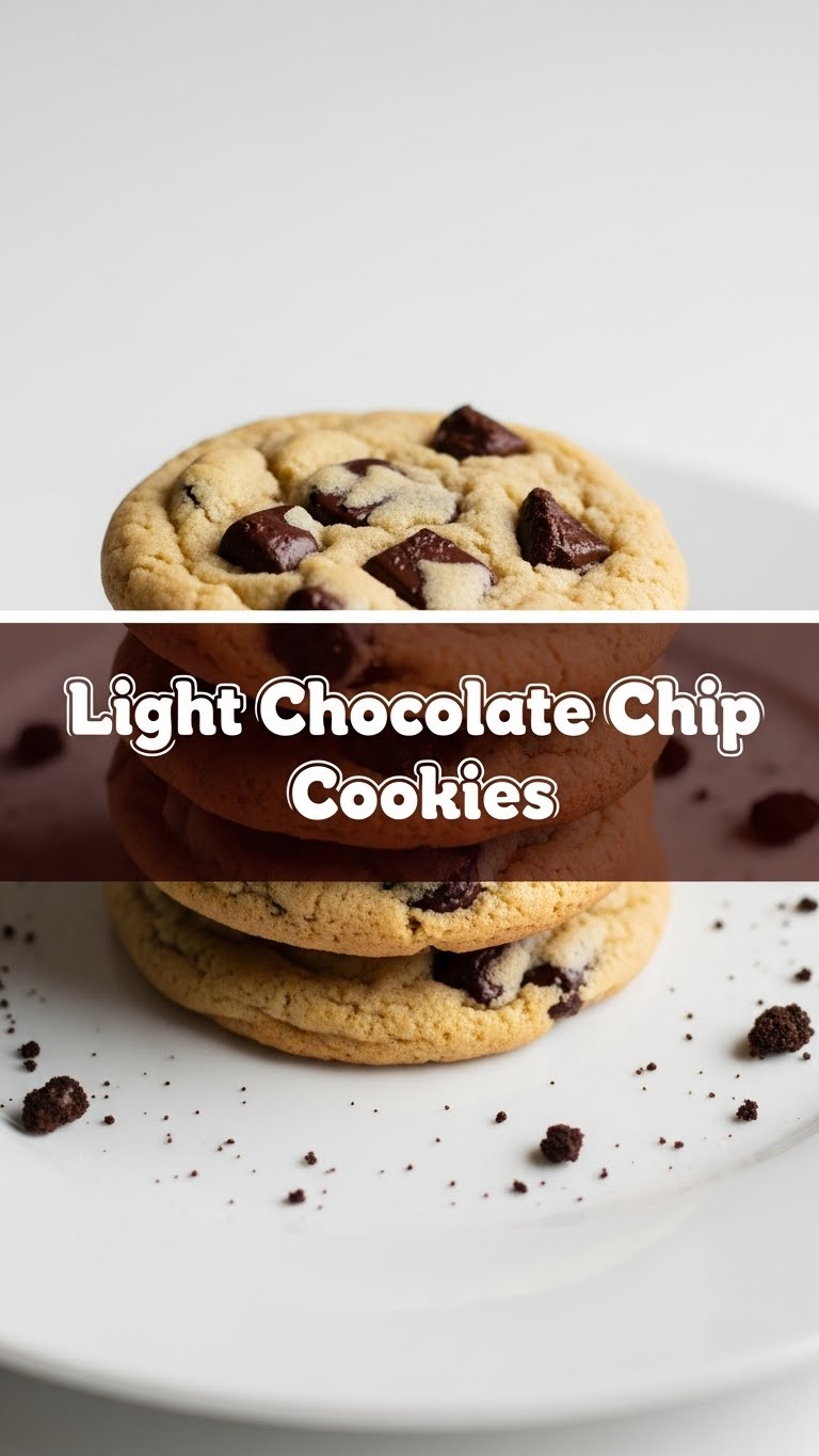 Light Chocolate Chip Cookies