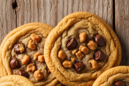 Chocolate Chip Cookies With Heath Bits