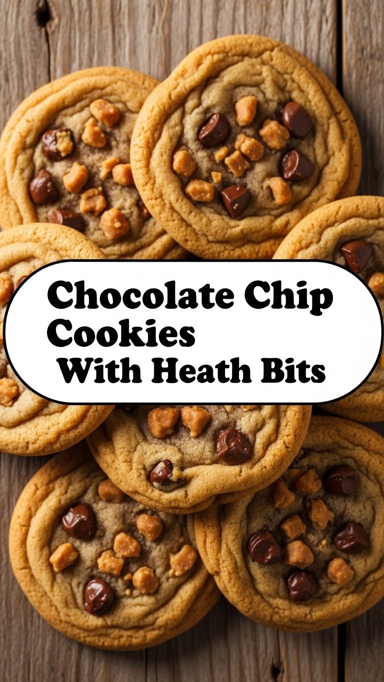 Chocolate Chip Cookies With Heath Bits