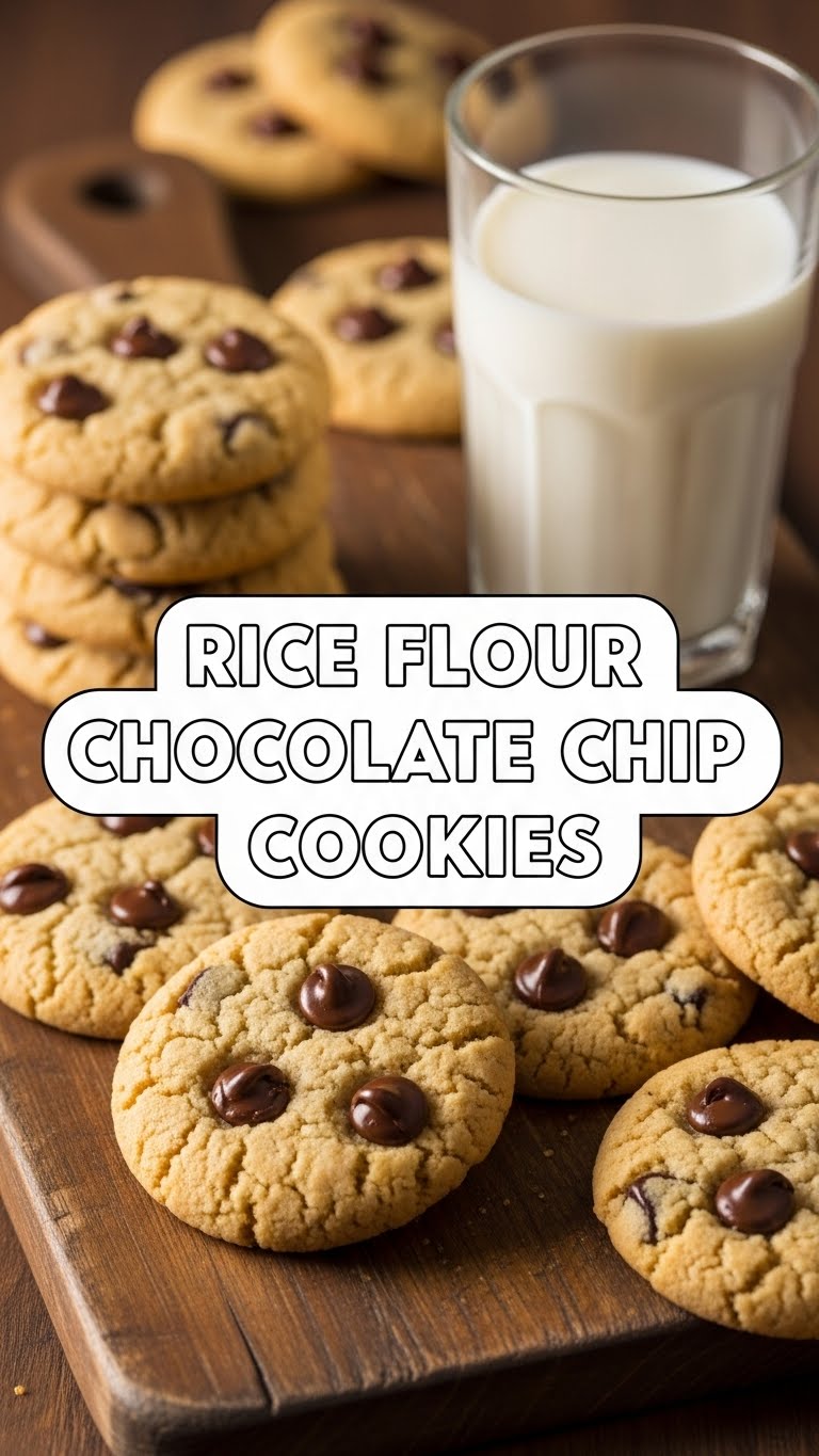 Rice Flour Chocolate Chip Cookies