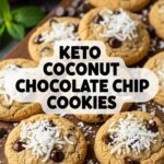 Keto Coconut Chocolate Chip Cookies