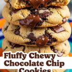 Fluffy Chewy Chocolate Chip Cookies