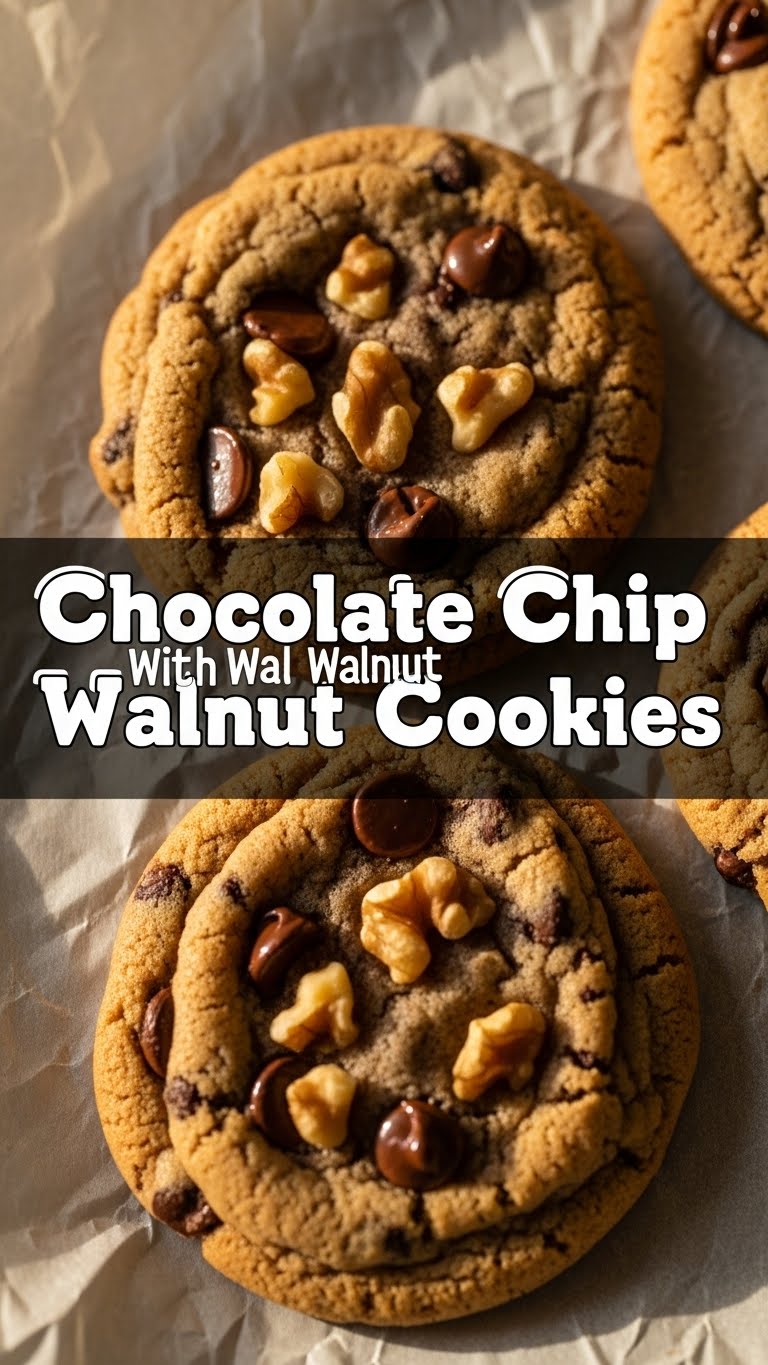 Chocolate Chip With Walnut Cookies