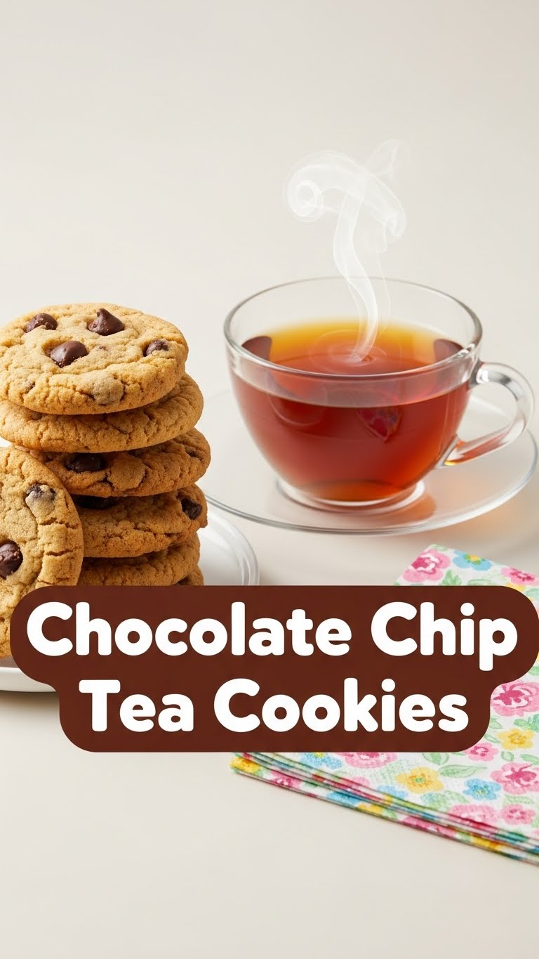 Chocolate Chip Tea Cookies