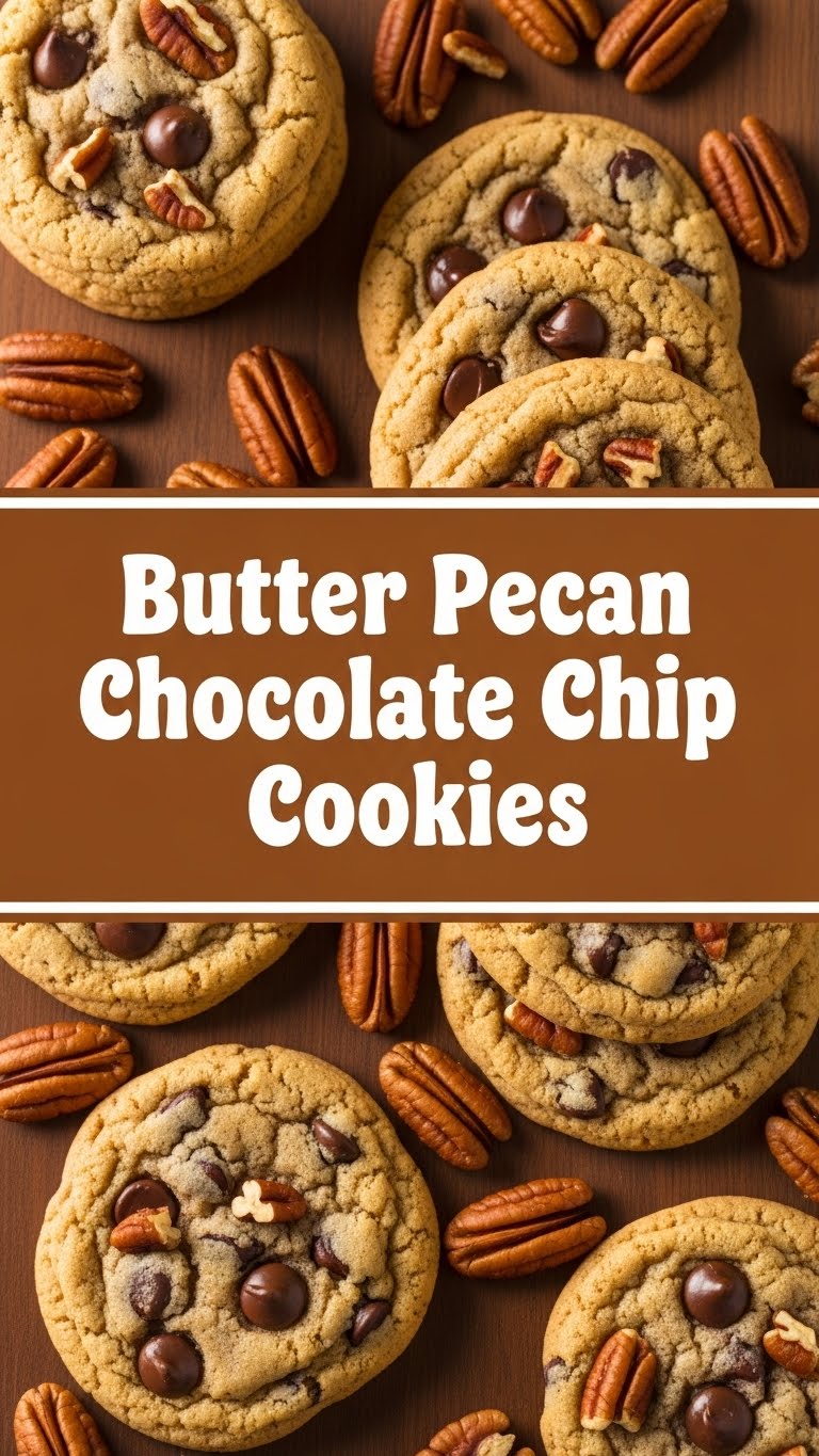 Butter Pecan Chocolate Chip Cookies