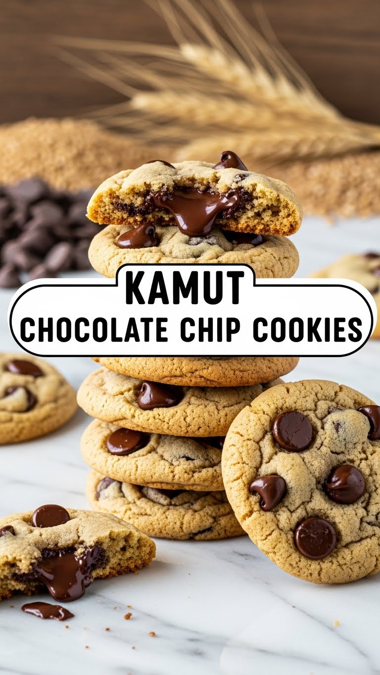 Kamut Chocolate Chip Cookies