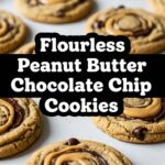 Flourless Peanut Butter Chocolate Chip Cookies