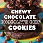 Chewy Chocolate Chocolate Chip Cookies