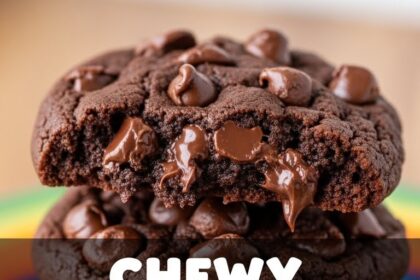 Chewy Chocolate Chocolate Chip Cookies