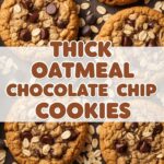 Thick Oatmeal Chocolate Chip Cookies