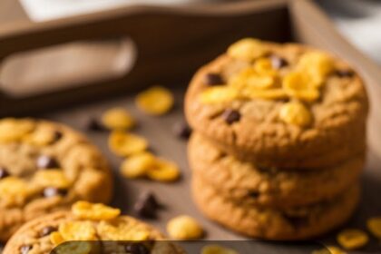Chocolate Chip Cornflake Cookies