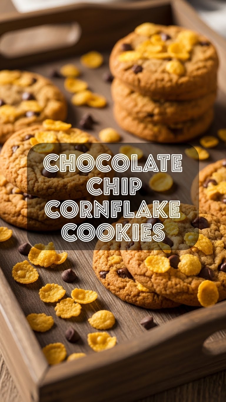 Chocolate Chip Cornflake Cookies