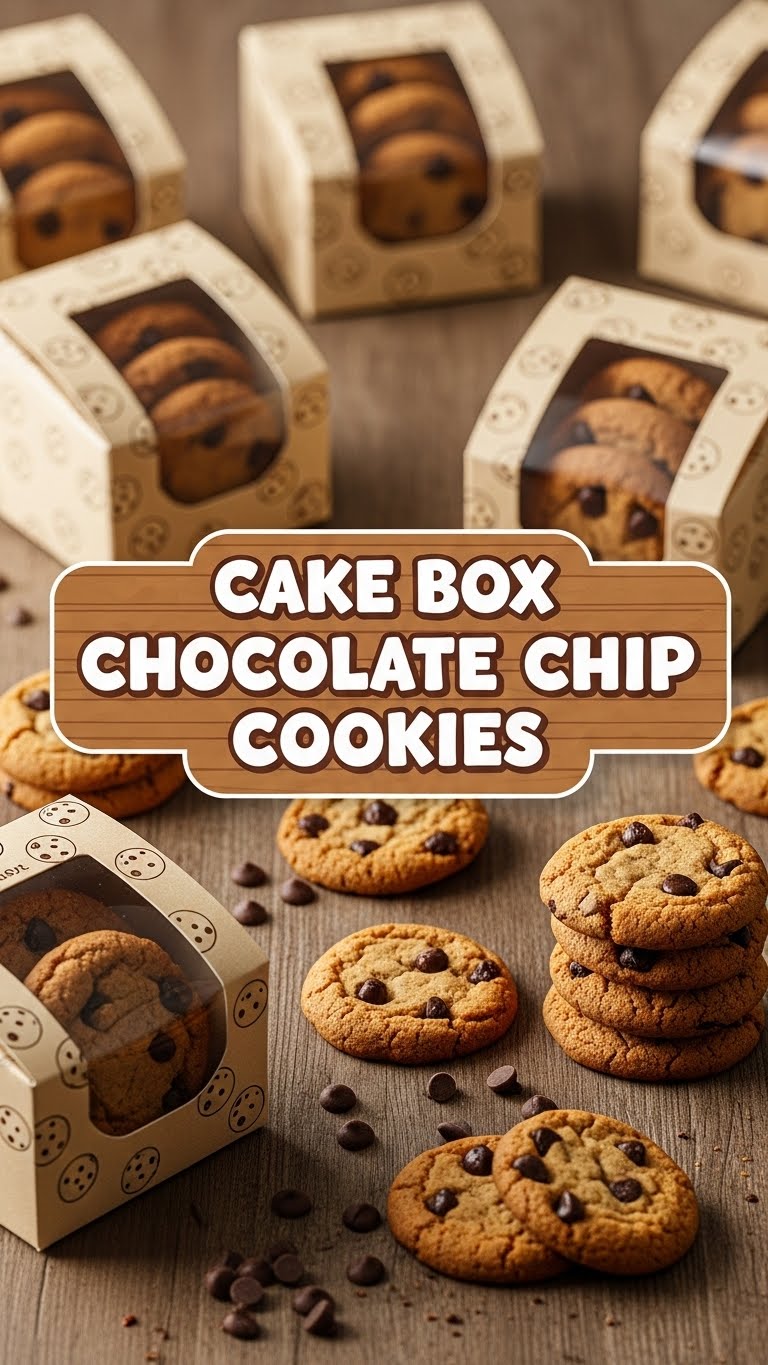 Cake Box Chocolate Chip Cookies