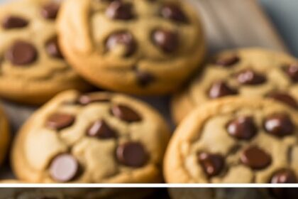 Thick Bakery Style Chocolate Chip Cookies