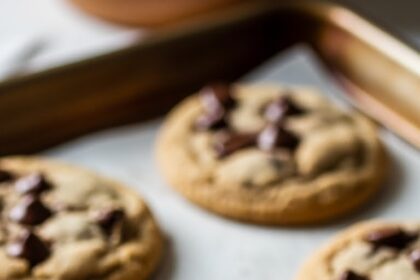 Chocolate Chip Cookies Hand Mixed