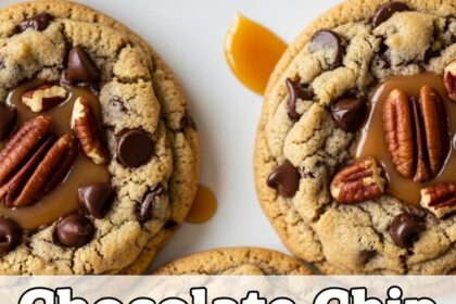 Chocolate Chip Pecan Caramel Cookies
