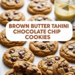 Brown Butter Tahini Chocolate Chip Cookies