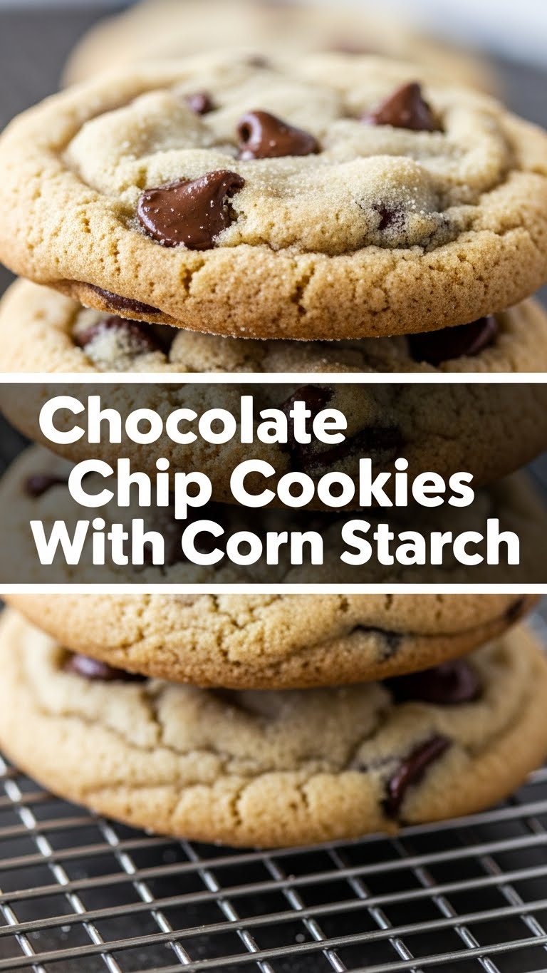 Chocolate Chip Cookies With Corn Starch