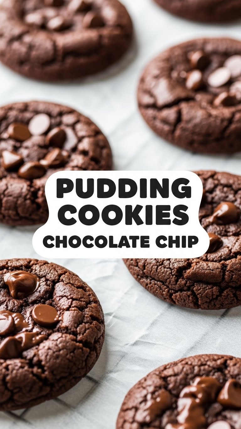 Pudding Cookies Chocolate Chip