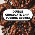 Double Chocolate Chip Pudding Cookies