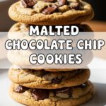 Malted Chocolate Chip Cookies