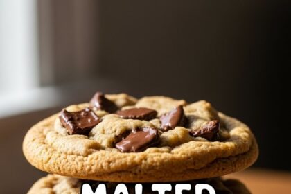 Malted Chocolate Chip Cookies