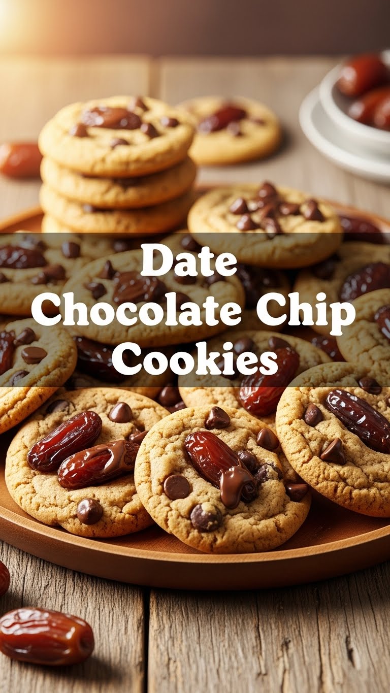 Date Chocolate Chip Cookies
