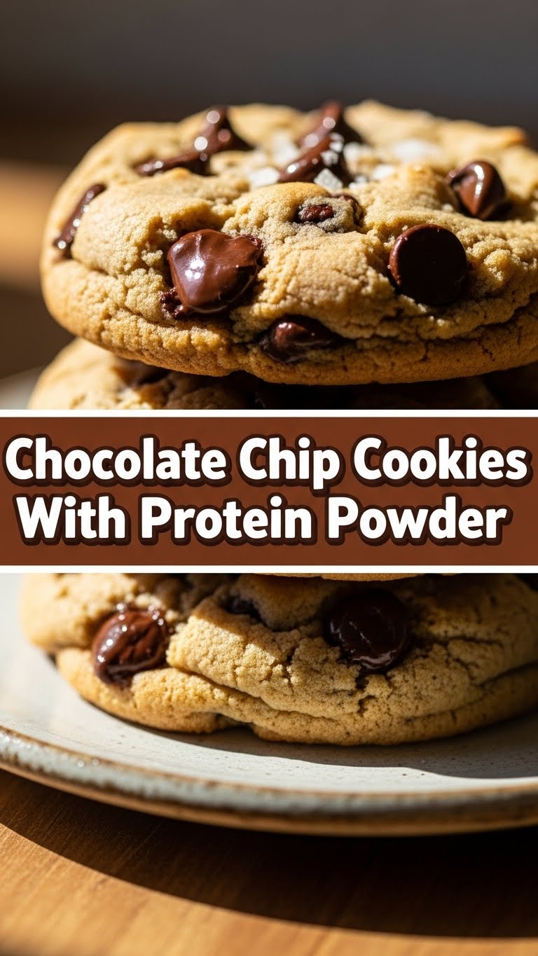 Chocolate Chip Cookies With Protein Powder
