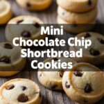 Mini Chocolate Chip Shortbread Cookies