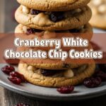 Cranberry White Chocolate Chip Cookies