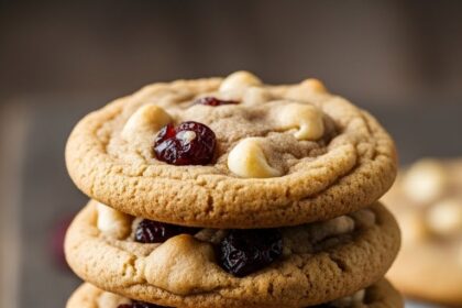 Cranberry White Chocolate Chip Cookies