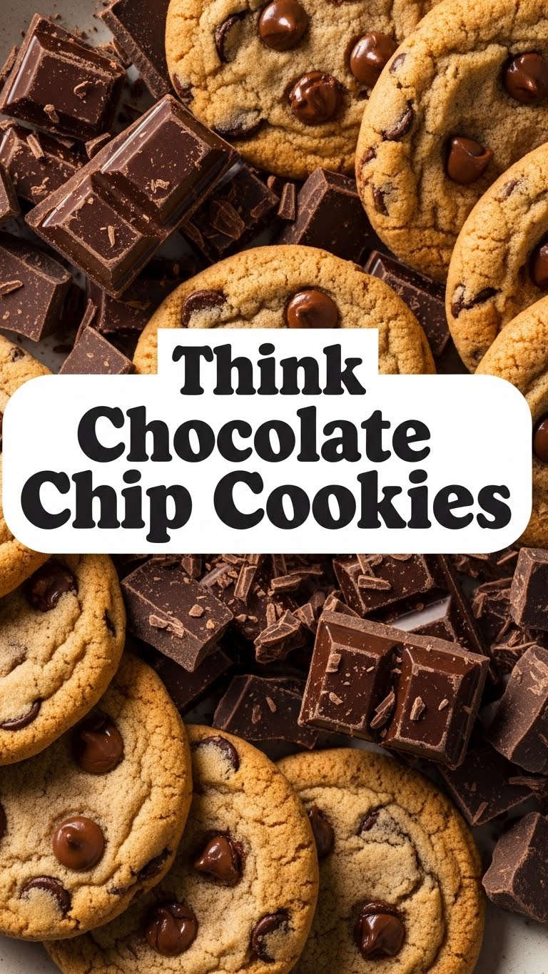 Think Chocolate Chip Cookies