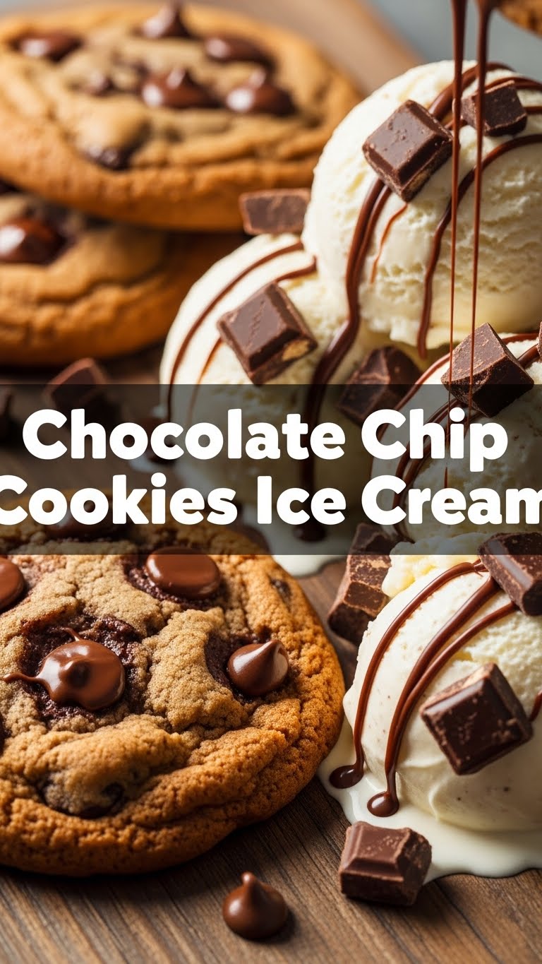 Chocolate Chip Cookies Ice Cream