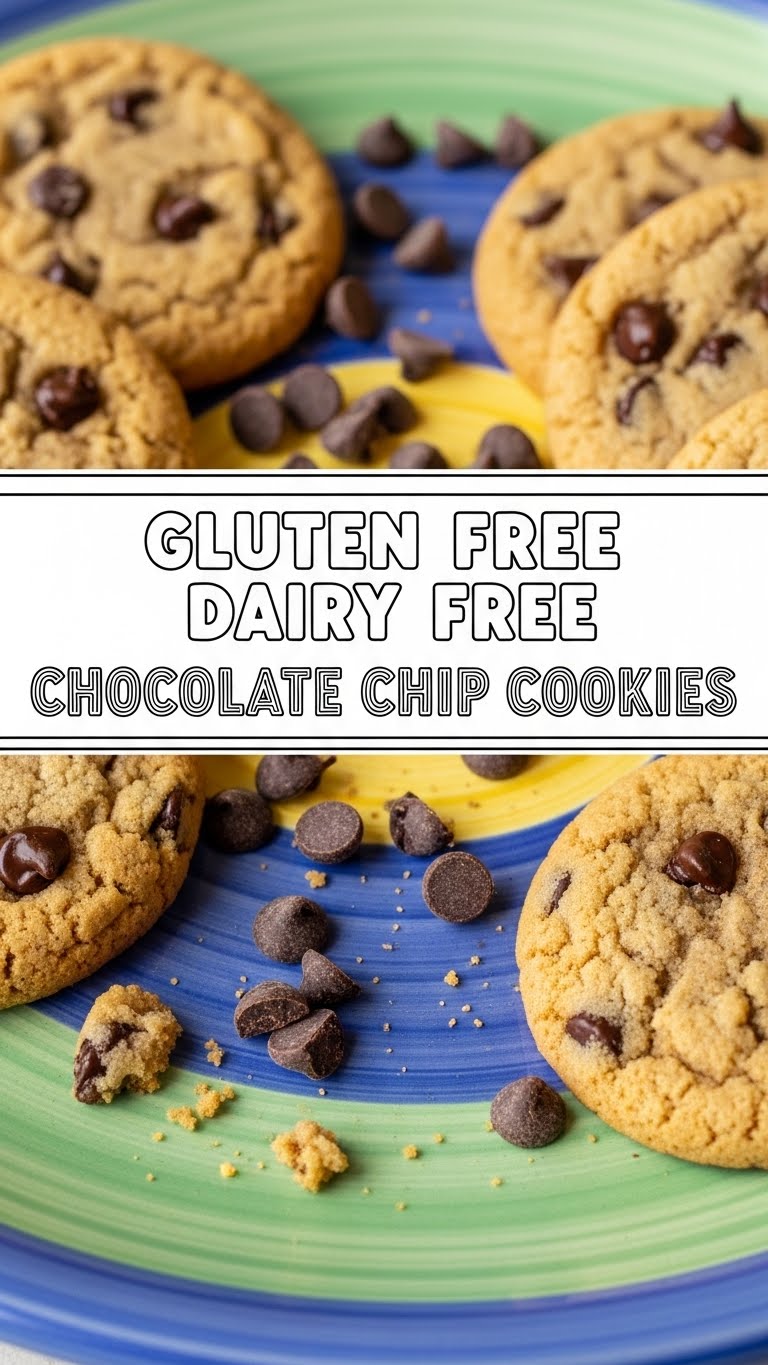 Gluten Free Dairy Free Chocolate Chip Cookies