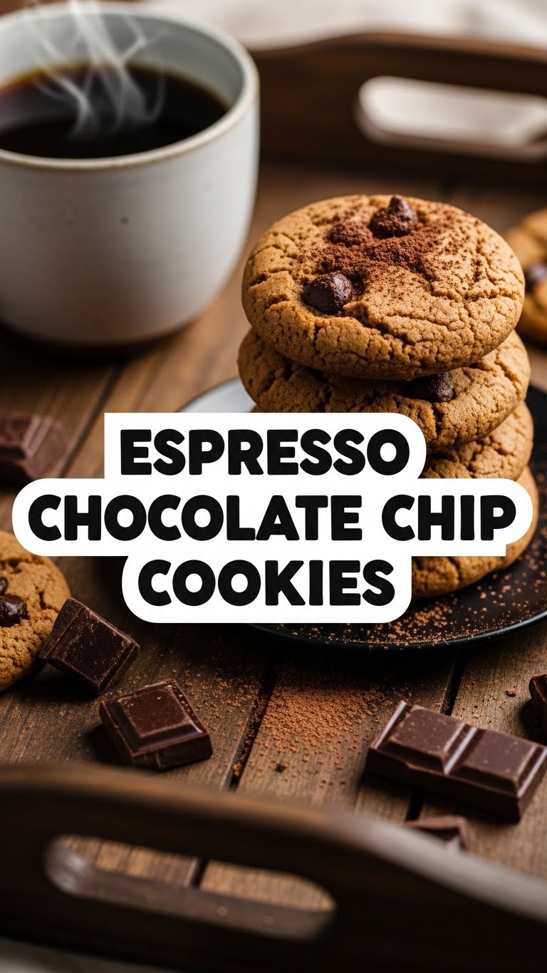 Espresso Chocolate Chip Cookies