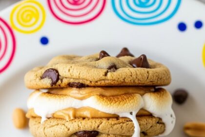 Fluffernutter Chocolate Chip Cookies