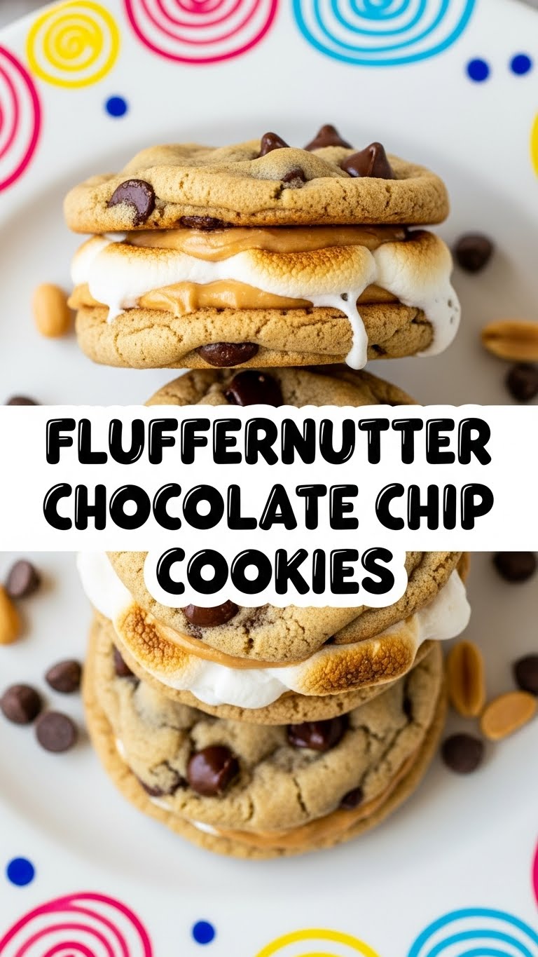 Fluffernutter Chocolate Chip Cookies