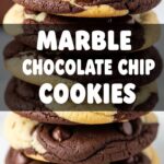 Marble Chocolate Chip Cookies