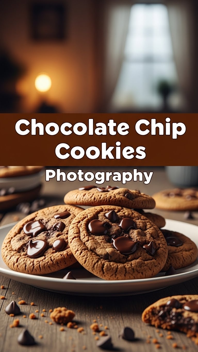 Chocolate Chip Cookies Photography