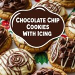 Chocolate Chip Cookies With Icing