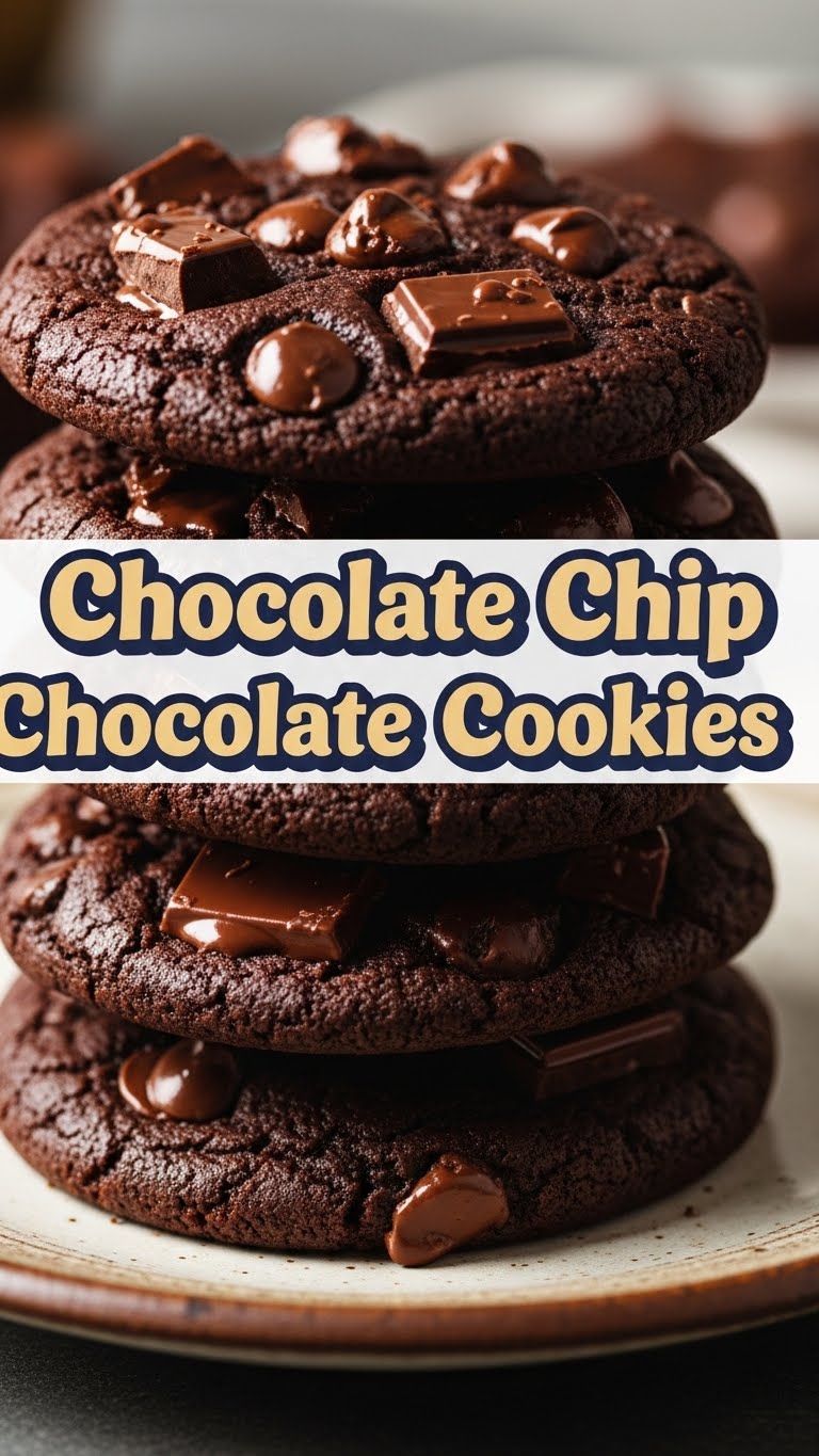 Chocolate Chip Chocolate Cookies