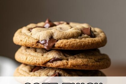 Soft Thick Chocolate Chip Cookies