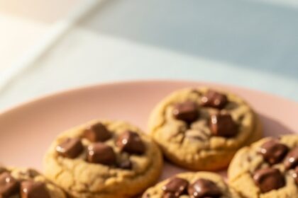 Chocolate Chip Cookies Aesthetic Wallpaper