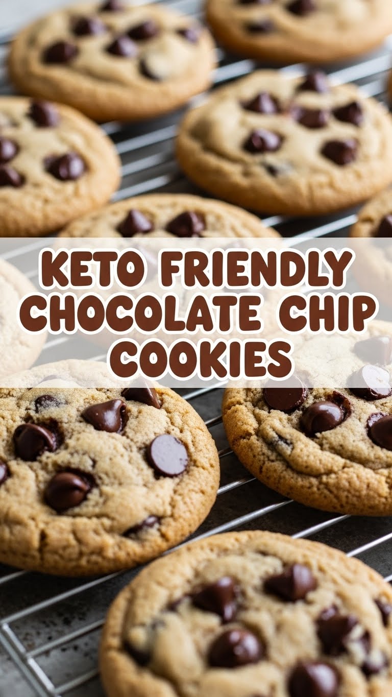 Keto Friendly Chocolate Chip Cookies