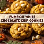 Pumpkin White Chocolate Chip Cookies