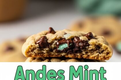Andes Mint Chocolate Chip Cookies