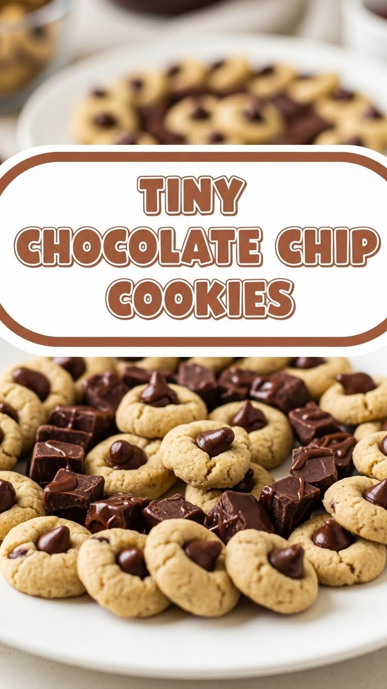 Tiny Chocolate Chip Cookies
