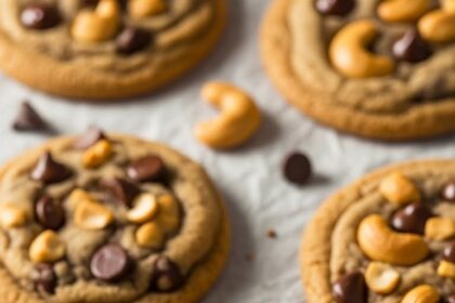 Cashew Chocolate Chip Cookies