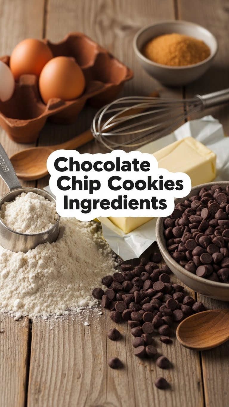Chocolate Chip Cookies Ingredients