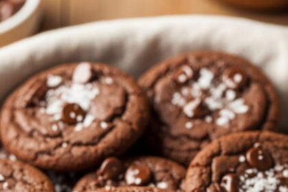 Sea Salt Chocolate Chip Cookies